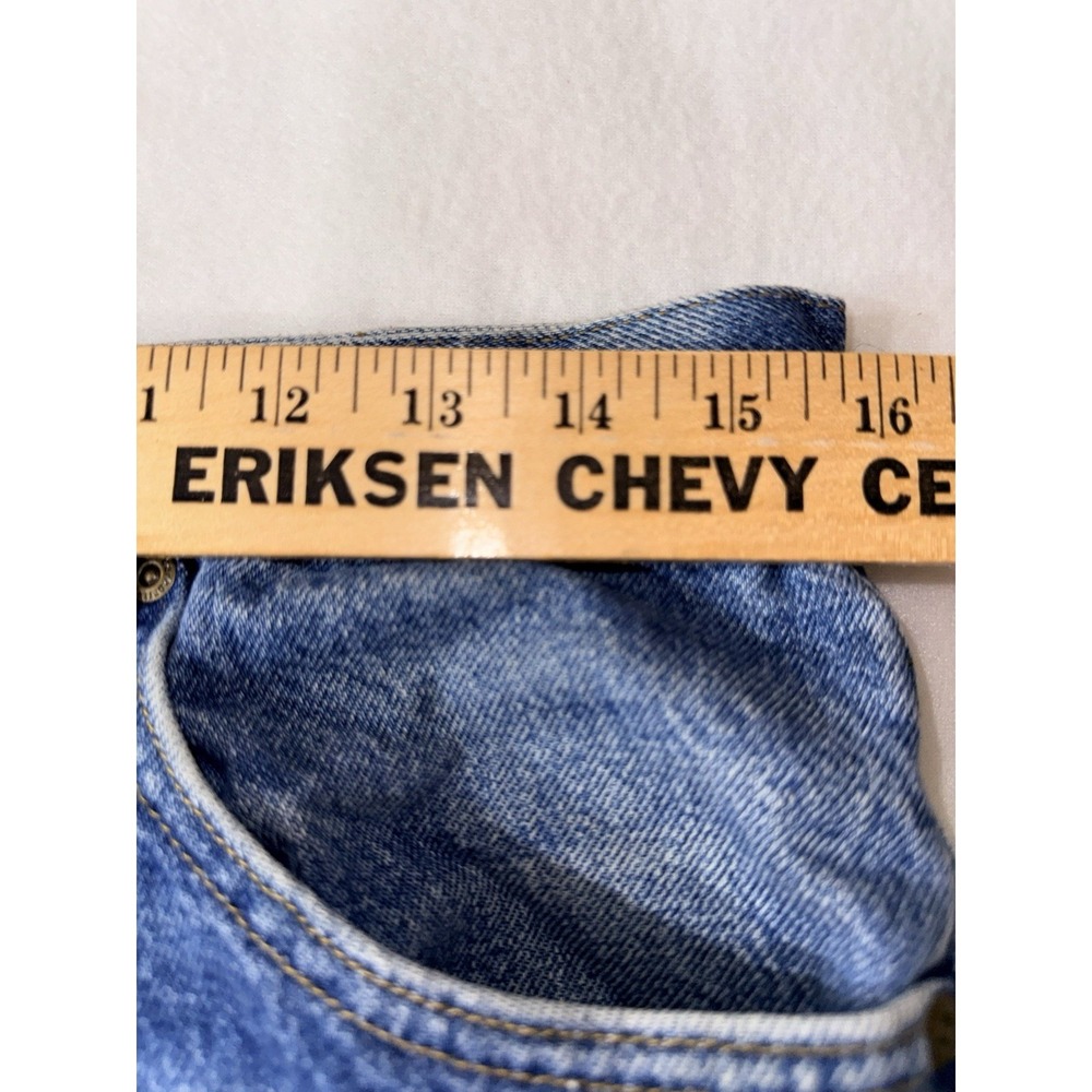 VTG Carhartt - Men's Size 32 Blue Denim Faded Distressed Broken In Jeans No Tag - Picture 11 of 16